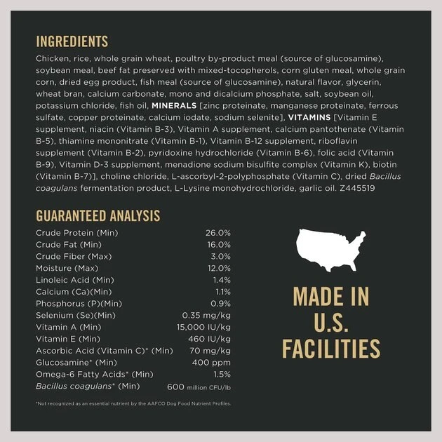 Purina Pro Plan High Protein Shredded Blend Chicken & Rice Formula with Probiotics Dry Dog Food 6 Purina Pro Plan High Protein Shredded Blend Chicken & Rice Formula with Probiotics Dry Dog Food - Image 6