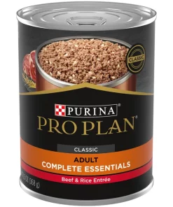 Purina Pro Plan High Protein Pate, Beef & Rice Entree Wet Dog Food