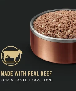 Purina Pro Plan High Protein Pate, Beef & Rice Entree Wet Dog Food 17 Purina Pro Plan High Protein Pate, Beef & Rice Entree Wet Dog Food -Elanco Sales 67535 PT8. SY630 V1638307301