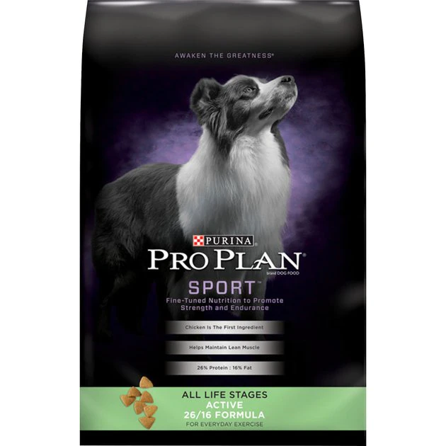 Purina Pro Plan Sport All Life Stages Active 26/16 Formula Dry Dog Food 1 Purina Pro Plan Sport All Life Stages Active 26/16 Formula Dry Dog Food