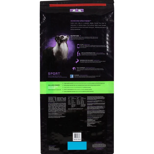 Purina Pro Plan Sport All Life Stages Active 26/16 Formula Dry Dog Food 2 Purina Pro Plan Sport All Life Stages Active 26/16 Formula Dry Dog Food - Image 2