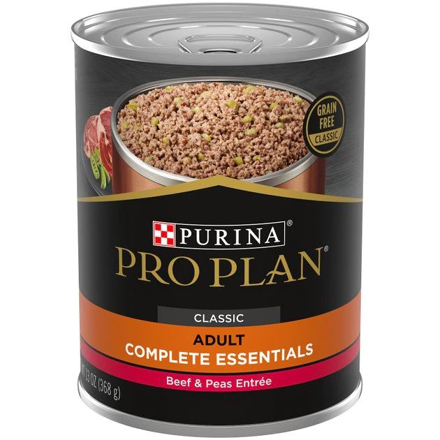 Purina Pro Plan Savor Grain-Free Adult Beef & Peas Entree Canned Dog Food 1 Purina Pro Plan Savor Grain-Free Adult Beef & Peas Entree Canned Dog Food