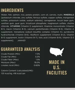 Purina Pro Plan Focus Adult Classic Sensitive Skin & Stomach Salmon & Rice Entree Canned Dog Food 13 Purina Pro Plan Focus Adult Classic Sensitive Skin & Stomach Salmon & Rice Entree Canned Dog Food -Elanco Sales 67784 PT4. SY630 V1657911202