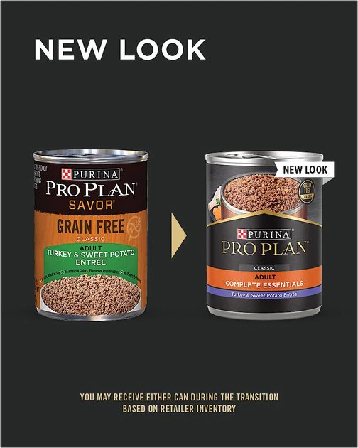 Purina Pro Plan Savor Adult Grain-Free Classic Turkey & Sweet Potato Entree Canned Dog Food 2 Purina Pro Plan Savor Adult Grain-Free Classic Turkey & Sweet Potato Entree Canned Dog Food - Image 2