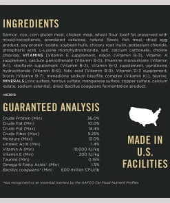 Purina Pro Plan Adult Indoor Hairball Management Salmon & Rice Formula Dry Cat Food 15 Purina Pro Plan Adult Indoor Hairball Management Salmon & Rice Formula Dry Cat Food -Elanco Sales 67894 PT6. SY630 V1649226715
