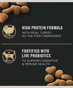 Purina Pro Plan Adult Indoor Hairball Management Turkey & Rice Formula Dry Cat Food -Elanco Sales 67897 PT3. SY630 V1649205436