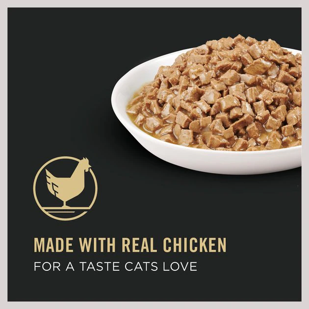 Purina Pro Plan Gravy Chicken Entrée Urinary Health Tract Cat Food 2 Purina Pro Plan Gravy Chicken Entrée Urinary Health Tract Cat Food - Image 2