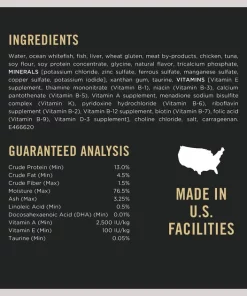 Purina Pro Plan Kitten Flaked Ocean Whitefish & Tuna Entree Canned Cat Food -Elanco Sales 67926 PT4. SY630 V1645829482