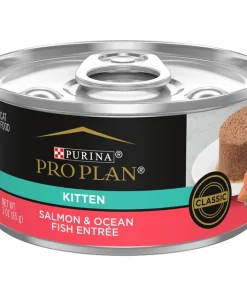 Purina Pro Plan Kitten Classic Salmon & Ocean Fish Entree Canned Cat Food