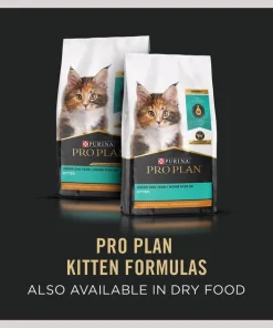 Purina Pro Plan Kitten Classic Salmon & Ocean Fish Entree Canned Cat Food -Elanco Sales 67928 PT6. SY630 V1645833083