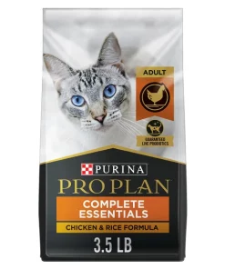 Purina Pro Plan Chicken & Rice Formula with Probiotics High Protein Cat Food