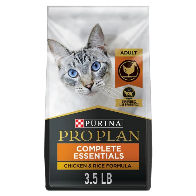 Purina Pro Plan Chicken & Rice Formula with Probiotics High Protein Cat Food 1 Purina Pro Plan Chicken & Rice Formula with Probiotics High Protein Cat Food