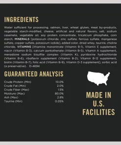 Purina Pro Plan High Protein Salmon & Cheese Entree in Sauce Wet Cat Food -Elanco Sales 67952 PT5. SY630 V1657661019