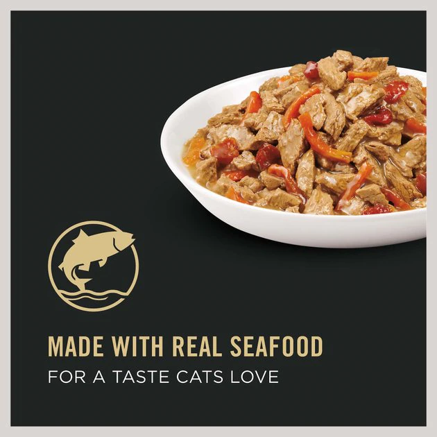 Purina Pro Plan Adult Seafood Stew Entree in Sauce Canned Cat Food 2 Purina Pro Plan Adult Seafood Stew Entree in Sauce Canned Cat Food - Image 2