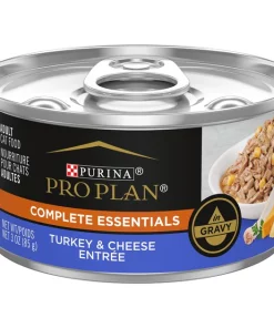 Purina Pro Plan High Protein Turkey & Cheese Entree in Gravy Wet Cat Food