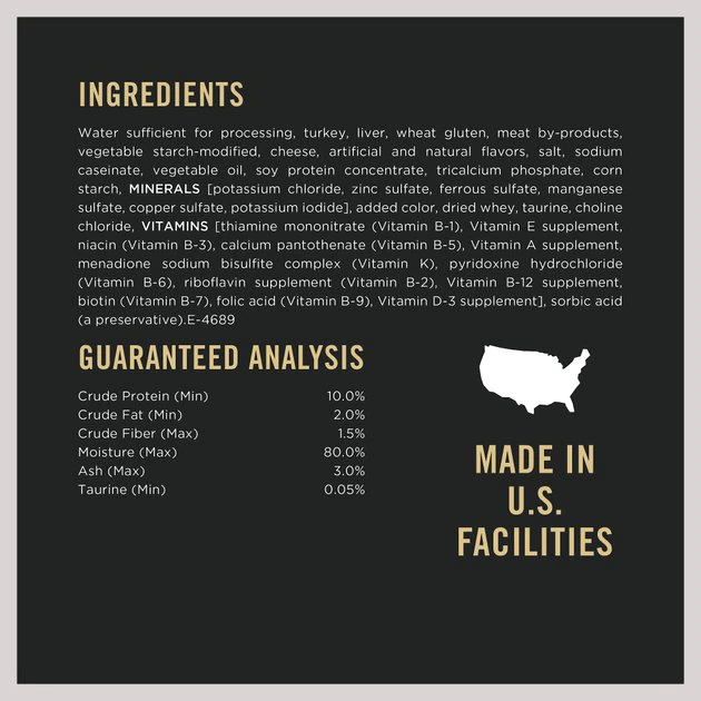 Purina Pro Plan High Protein Turkey & Cheese Entree in Gravy Wet Cat Food 5 Purina Pro Plan High Protein Turkey & Cheese Entree in Gravy Wet Cat Food - Image 5