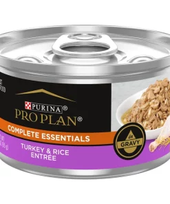 Purina Pro Plan Adult Turkey & Rice Entree in Gravy Canned Cat Food