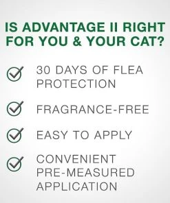 Advantage II Flea Spot Treatment for Cats, 5-9 lbs, & Ferrets -Elanco Sales 73937 PT7. SY630 V1524853614