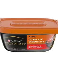 Purina Pro Plan Savory Meals Braised Beef & Wild Rice Entree Wet Dog Food