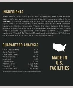 Purina Pro Plan Focus Healthy Metabolism Formula Chicken Entrée in Gravy Adult Canned Cat Food -Elanco Sales 86227 PT4. SY630 V1636674712
