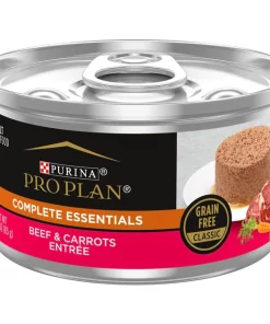 Purina Pro Plan Classic Beef & Carrots Entree Grain-Free Canned Cat Food