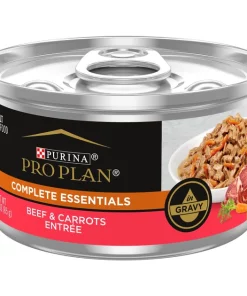 Purina Pro Plan Beef & Carrots Entree in Gravy Canned Cat Food