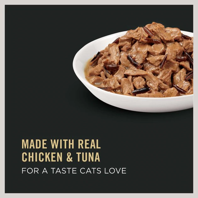 Purina Pro Plan Chicken, Tuna & Wild Rice Entree in Sauce Canned Cat Food 2 Purina Pro Plan Chicken, Tuna & Wild Rice Entree in Sauce Canned Cat Food - Image 2