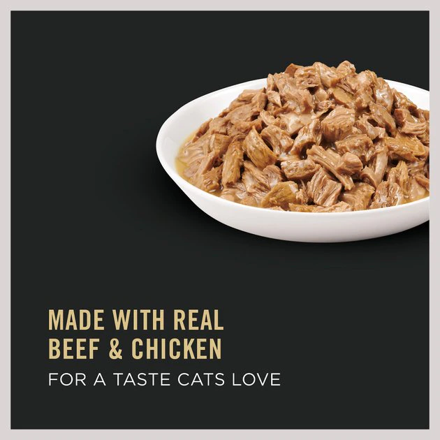 Purina Pro Plan Beef & Chicken Entree in Gravy Canned Cat Food 2 Purina Pro Plan Beef & Chicken Entree in Gravy Canned Cat Food - Image 2