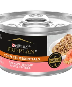 Purina Pro Plan Adult Salmon, Shrimp & Rice Entrée in Sauce Canned Cat Food