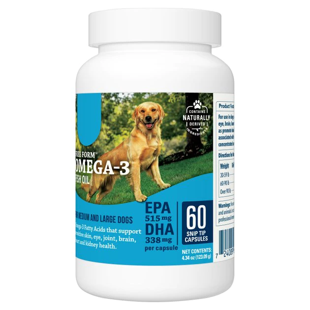 Free Form Snip Tips Fatty Acid Capsules for Medium & Large Dogs 4 Free Form Snip Tips Fatty Acid Capsules for Medium & Large Dogs - Image 4