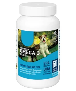 Free Form Snip Tips Fatty Acid Capsules for Small Dogs & Cats