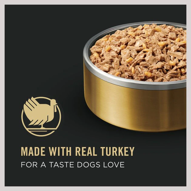 Purina Pro Plan Bright Mind Senior Adult 7+ Turkey & Brown Rice Entree Wet Dog Food 2 Purina Pro Plan Bright Mind Senior Adult 7+ Turkey & Brown Rice Entree Wet Dog Food - Image 2